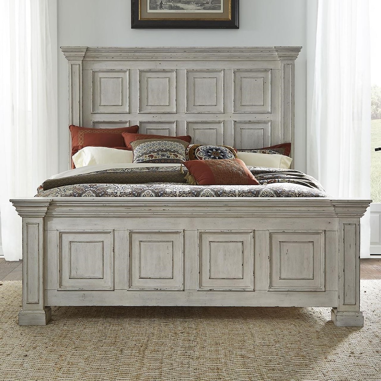 Libby Big Valley California King Panel Bed