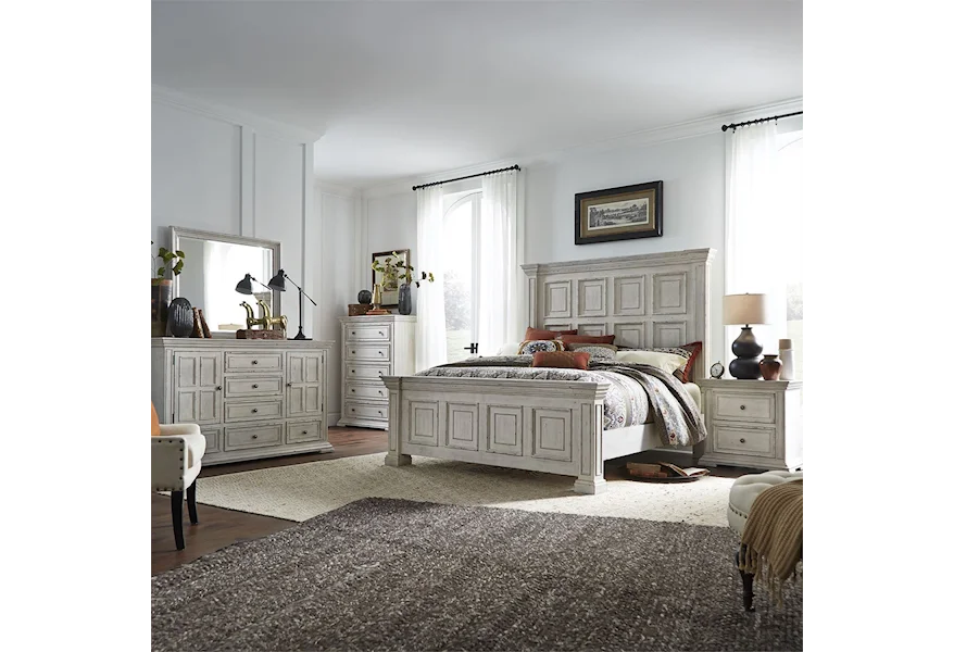 Big Valley California King Bedroom Group by Liberty Furniture at Dream Home Interiors