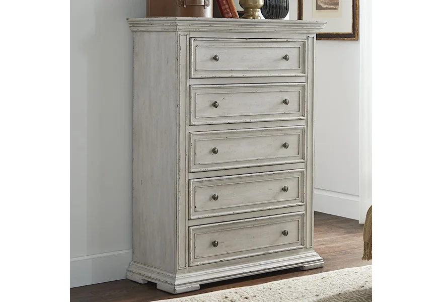 Big Valley 5-Drawer Chest by Liberty Furniture at VanDrie Home Furnishings