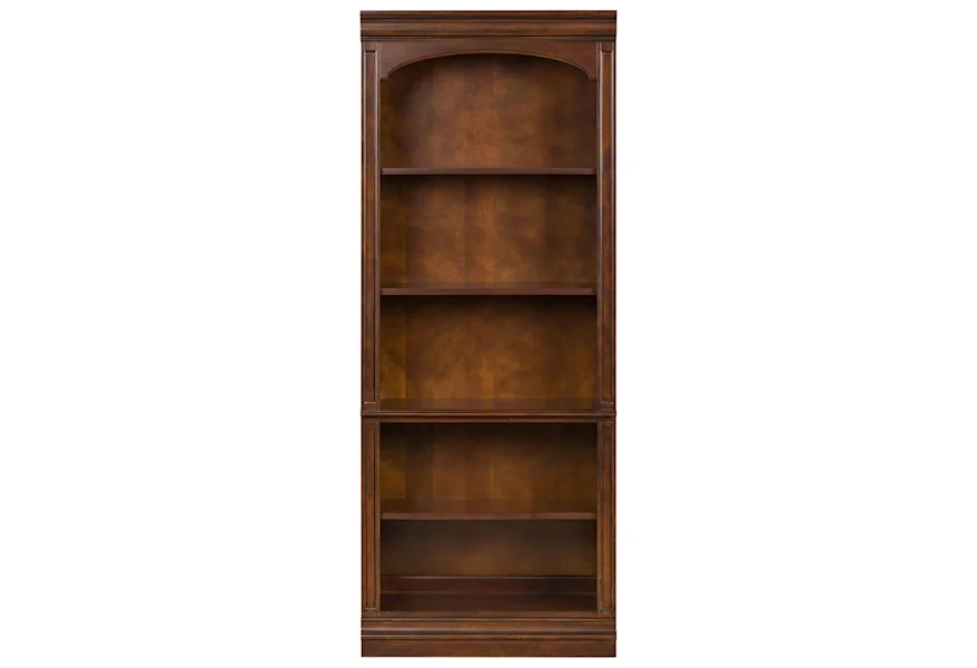 Brayton Manor Jr Executive Open Bookcase by Libby at Walker's Furniture