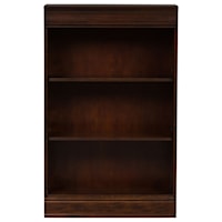Traditional 48 Inch Bookcase with Adjustable Shelves