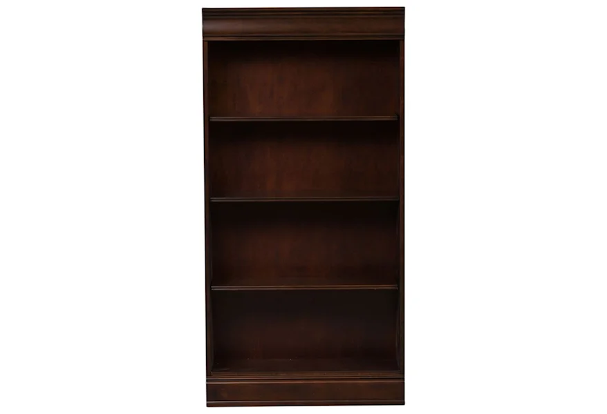 Brayton Manor Jr Executive 60 Inch Bookcase by Libby at Walker's Furniture