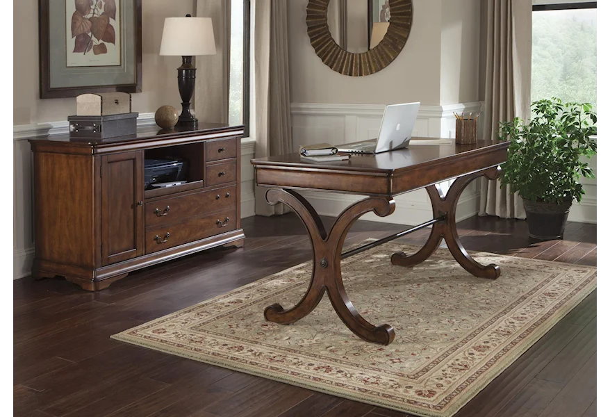 Brookview Complete Desk by Liberty Furniture at Gill Brothers Furniture
