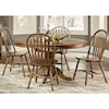 Liberty Furniture Carolina Crossing Oval Pedestal Dining Table