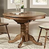 Libby Carly Oval Pedestal Dining Table