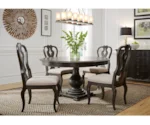 Liberty Furniture Chesapeake Round Pedestal Table and Chair Set