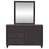 Liberty Furniture Cottage View Dresser and Mirror