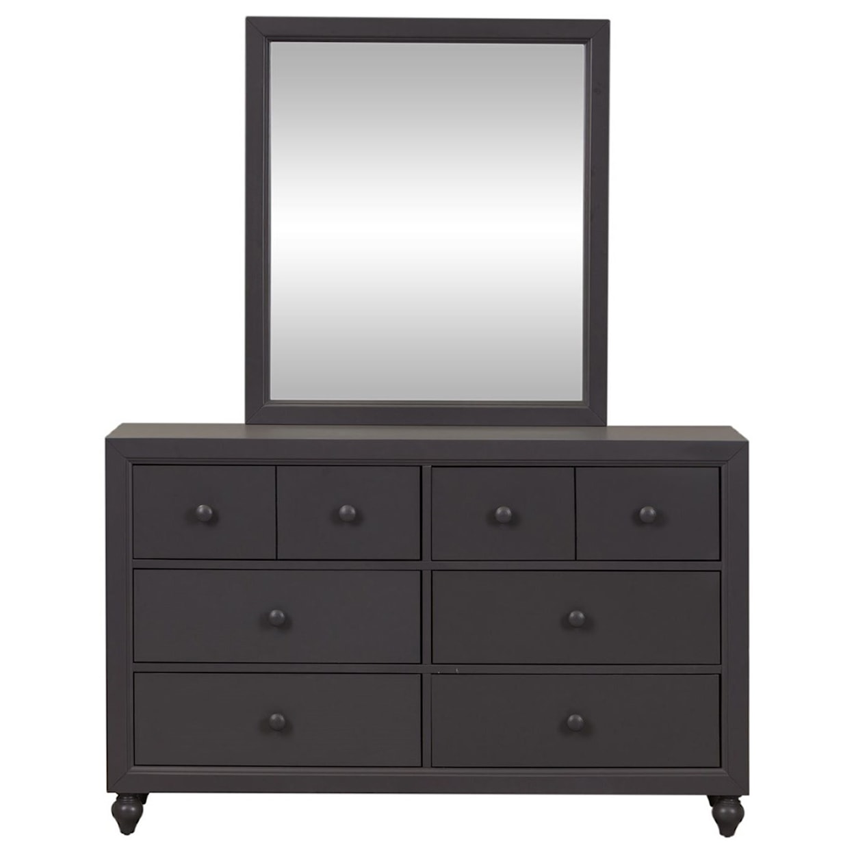 Liberty Furniture Cottage View Dresser and Mirror