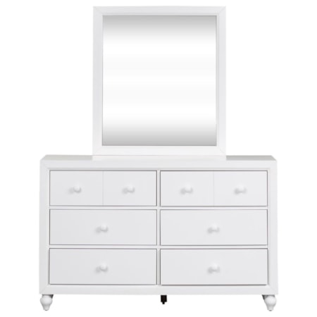 Dresser and Mirror