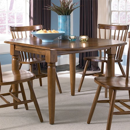 Dinette Table with Two Drop Down Leaves