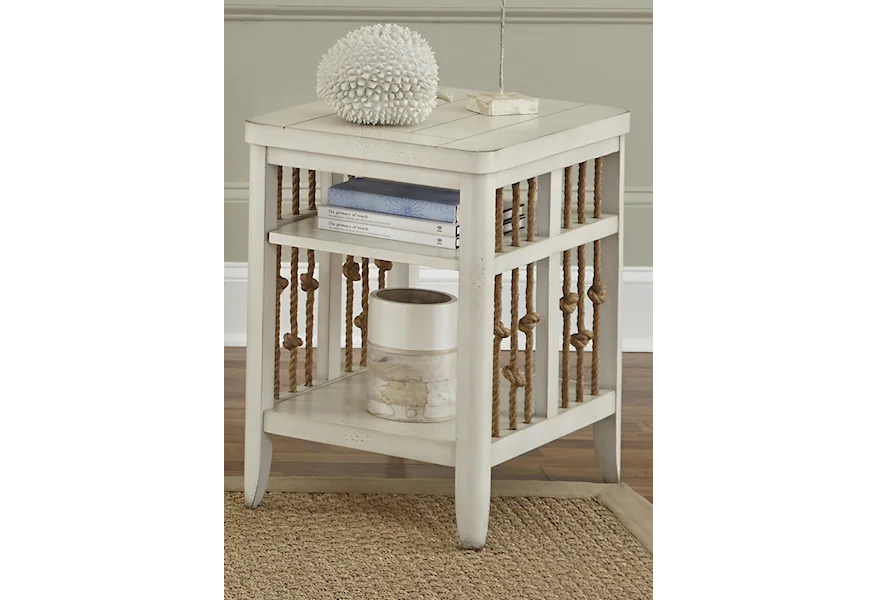 Dockside Chair Side Table by Liberty Furniture at Royal Furniture