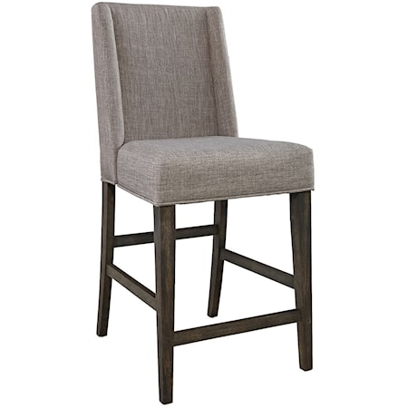 Transitional Upholstered Counter-Height Dining Chair