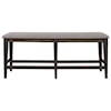 Liberty Furniture Double Bridge Counter-Height Dining Bench