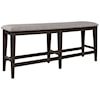 Liberty Furniture Double Bridge Counter-Height Dining Bench