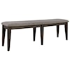 Libby Double Bridge Upholstered Dining Bench