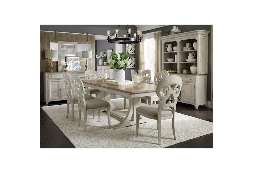 Farmhouse Reimagined Dining Room Group by Liberty Furniture at Royal Furniture