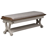 Farmhouse Bed Bench