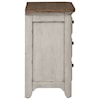 Liberty Furniture Farmhouse Reimagined 3 Drawer Night Stand
