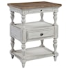 Libby Farmhouse Reimagined 1 Drawer Night Stand
