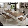 Liberty Furniture Farmhouse Reimagined 6-Piece Trestle Table Set