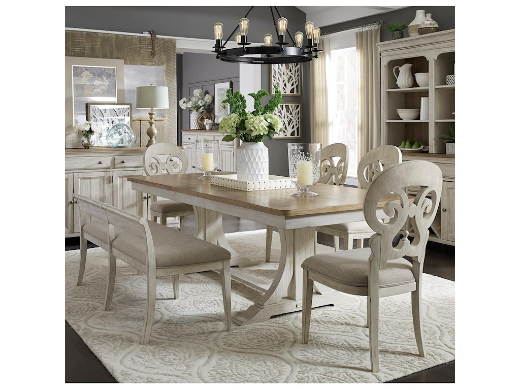 Liberty Furniture Farmhouse Reimagined Dining Room Group | Sheely's ...