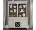 Liberty Furniture Farmhouse Reimagined Hutch & Buffet