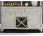 Liberty Furniture Farmhouse Reimagined Hutch & Buffet