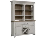 Liberty Furniture Farmhouse Reimagined Hutch & Buffet