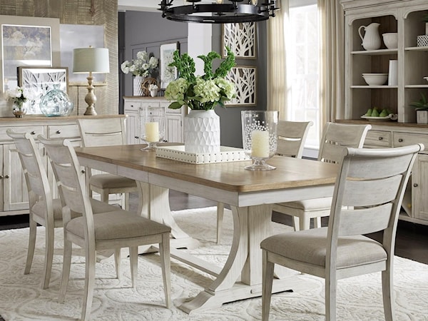 7-Piece Table and Chair Set