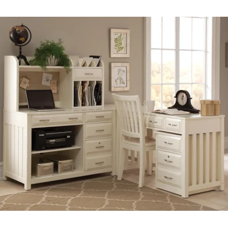 4 Piece L-Shaped Desk