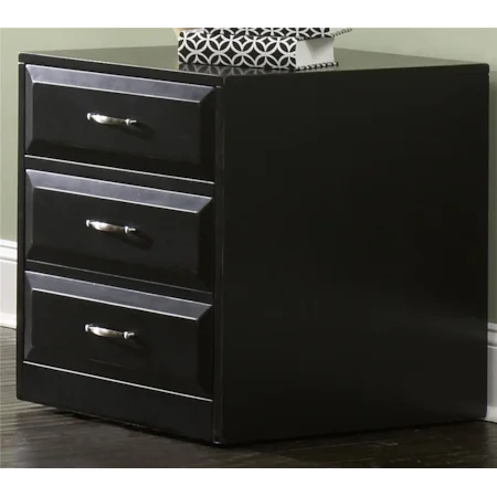 Mobile File Cabinet with File Drawer Locks