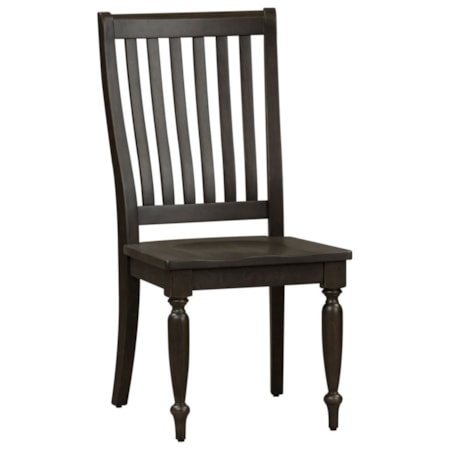 Slat Back Side Chair