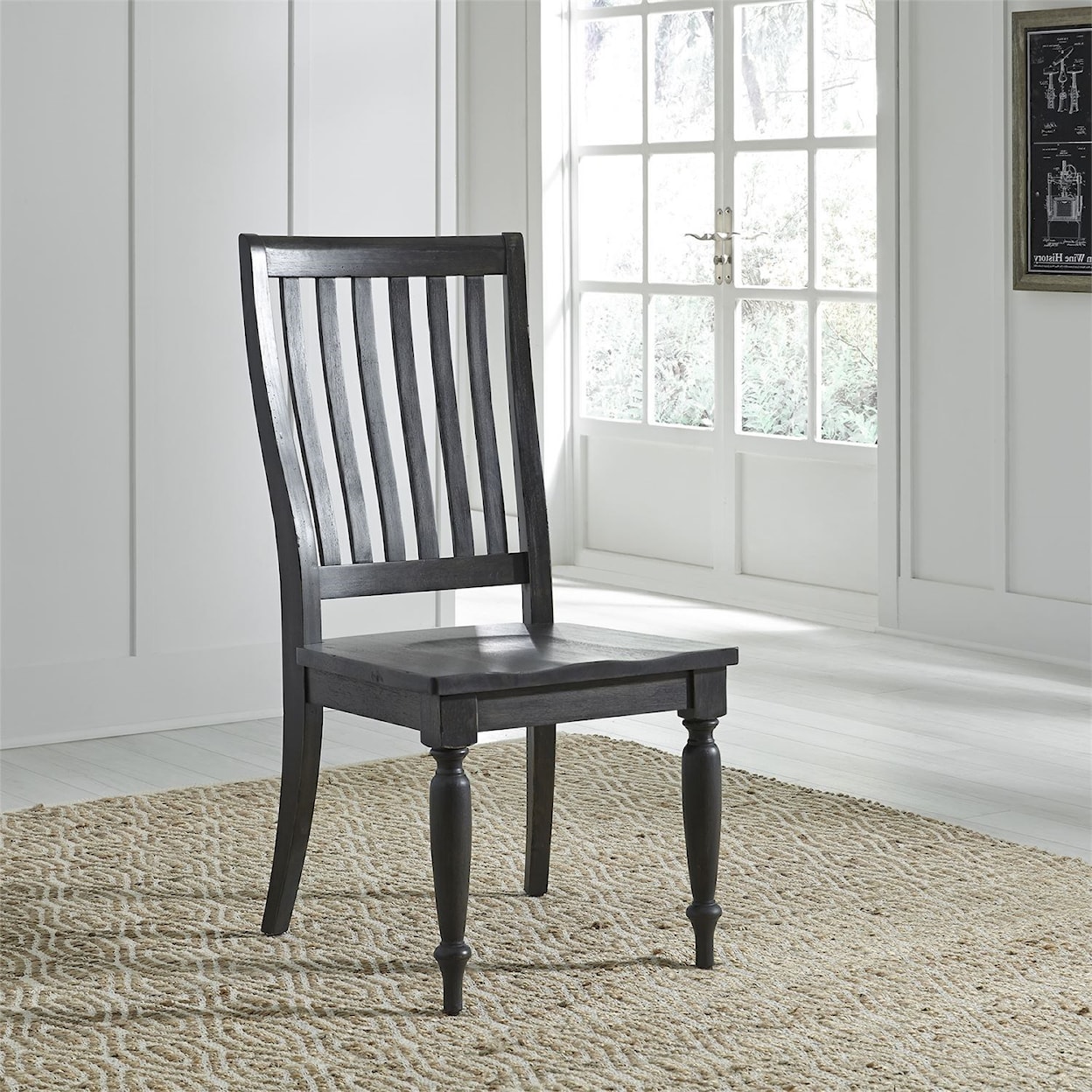 Libby Harvest Home Slat Back Side Chair