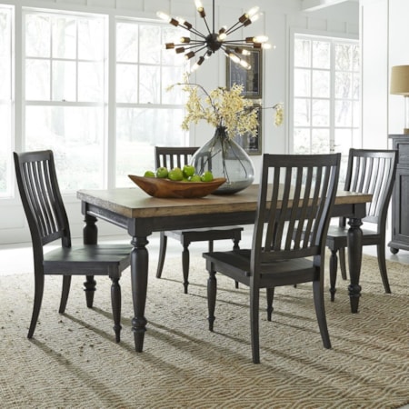5-Piece Rectangular Table Set