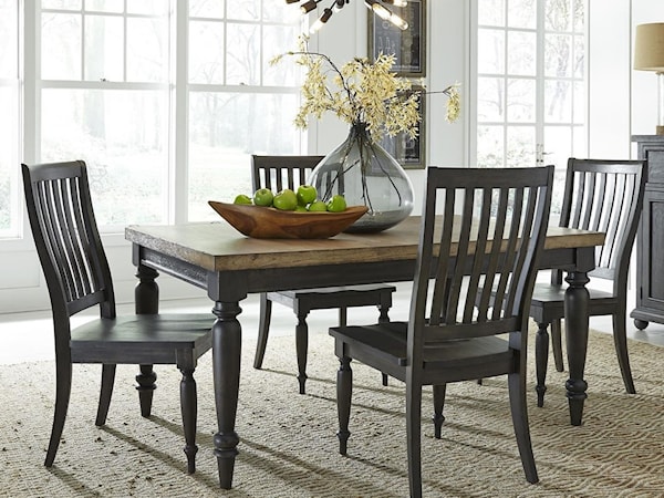 5-Piece Rectangular Table Set