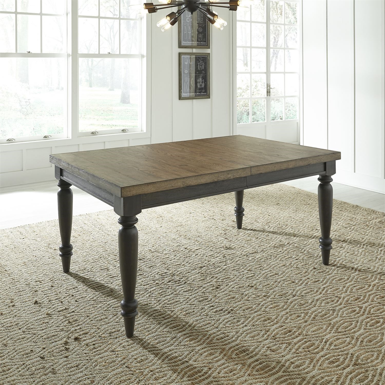 Liberty Furniture Harvest Home Rectangular Leg Table