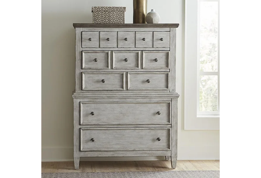 Heartland 5 Drawer Chest by Liberty Furniture at Sheely's Furniture & Appliance