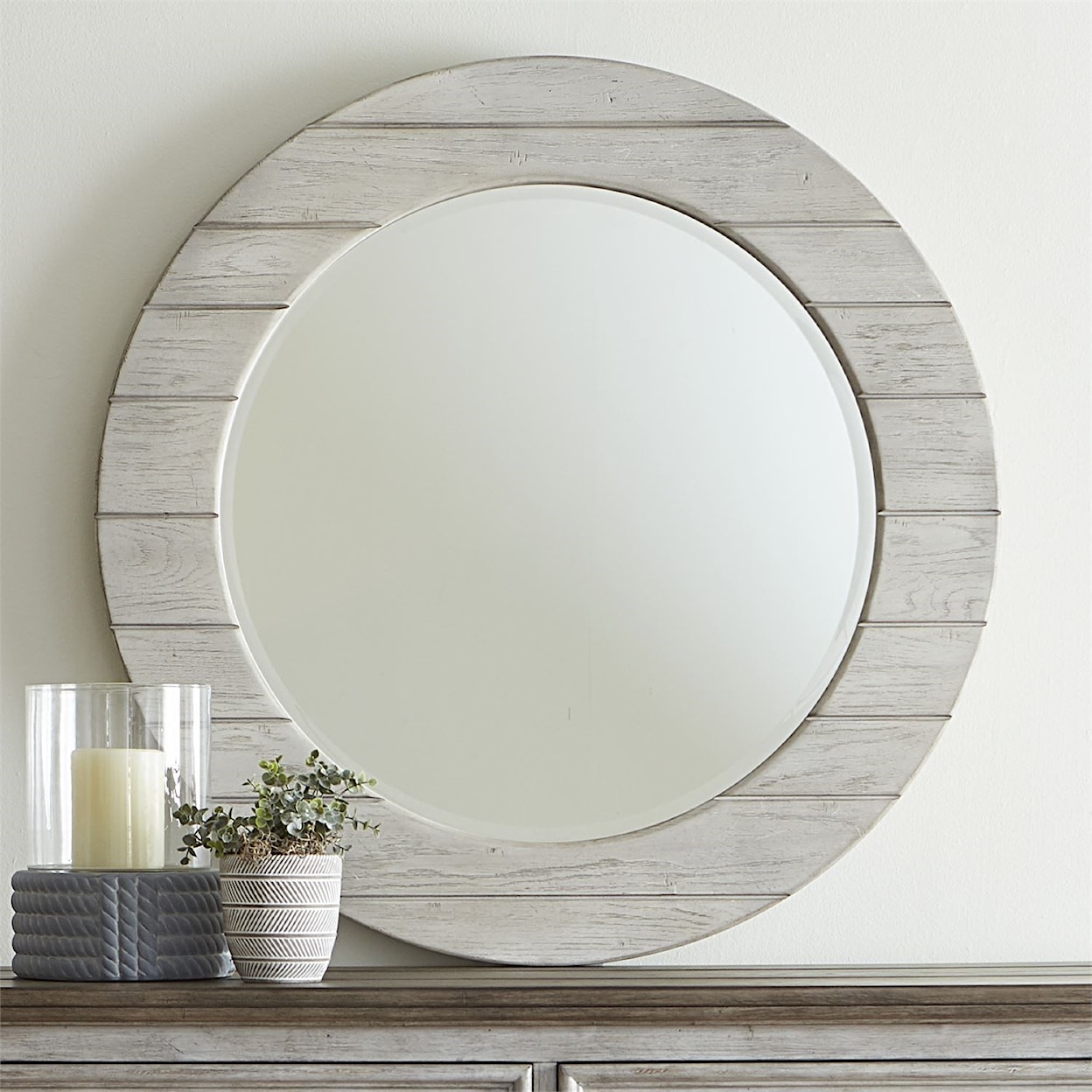 Liberty Furniture Heartland Round Mirror