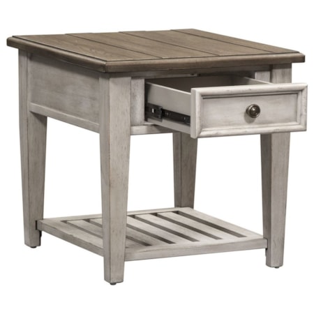 1-Drawer End Table
