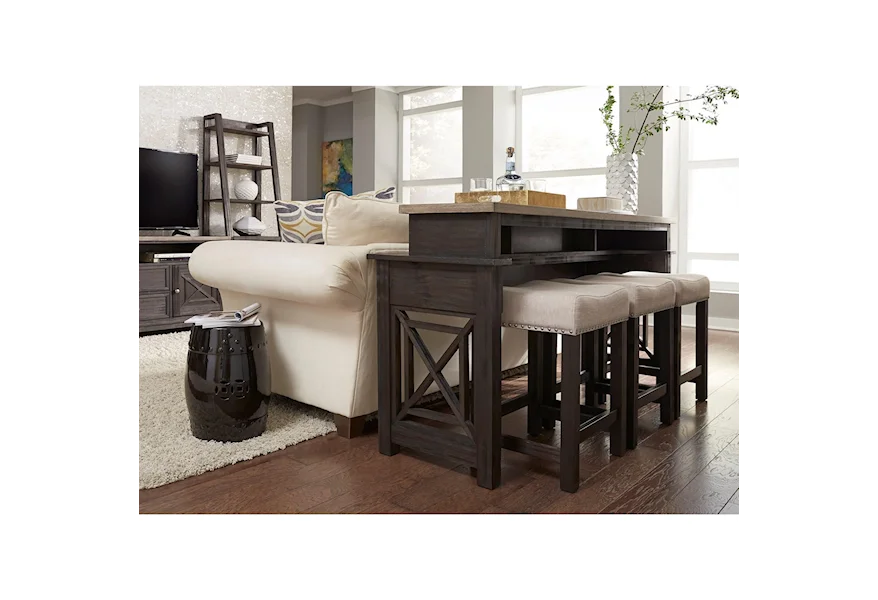 Heatherbrook 4 Piece Set by Liberty Furniture at VanDrie Home Furnishings