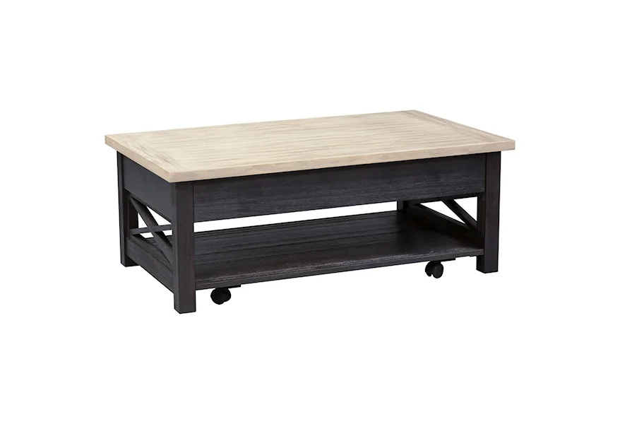 Heatherbrook Lift Top Cocktail Table by Liberty Furniture at VanDrie Home Furnishings