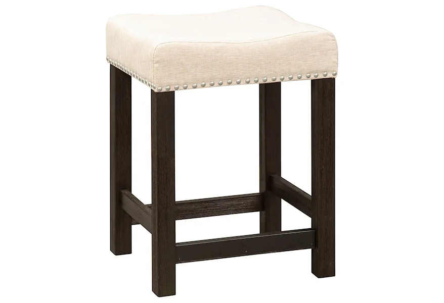 Heatherbrook Upholstered Barstool by Liberty Furniture at VanDrie Home Furnishings