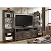 Liberty Furniture Heatherbrook Entertainment Center with Piers