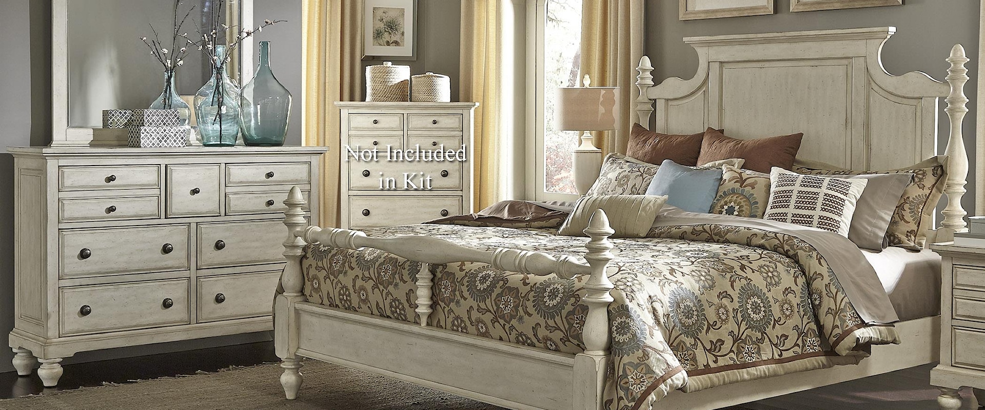 Transitional Queen Bedroom Set