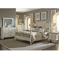 Transitional King Bedroom Set