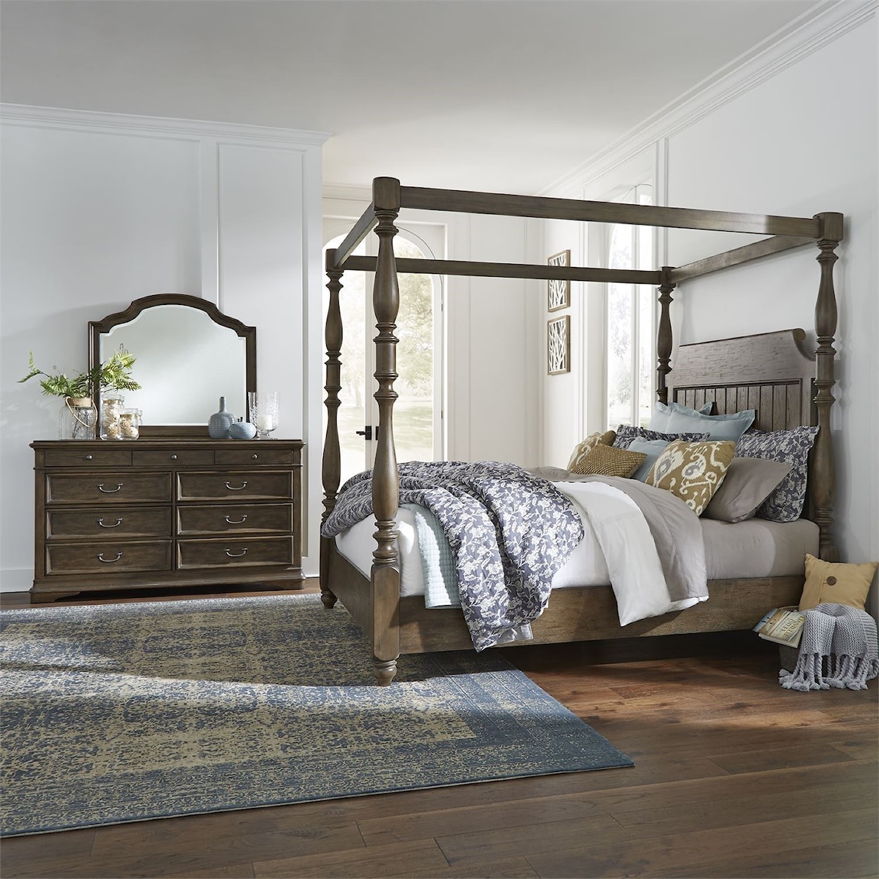 Liberty Furniture Homestead Queen Canopy Bed
