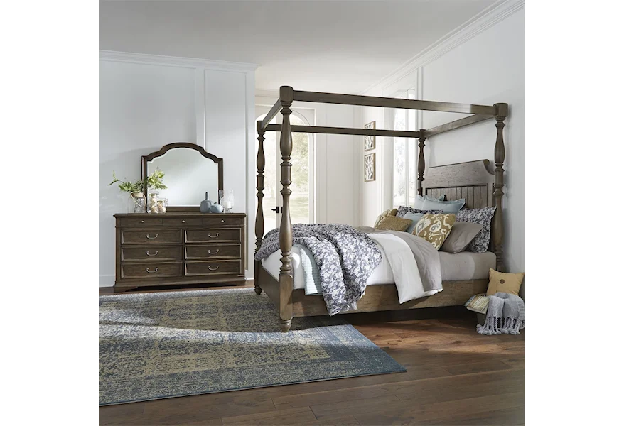Homestead King Bedroom Group by Liberty Furniture at Royal Furniture
