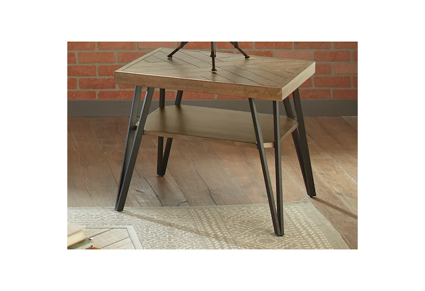 Horizons End Table by Liberty Furniture at Royal Furniture