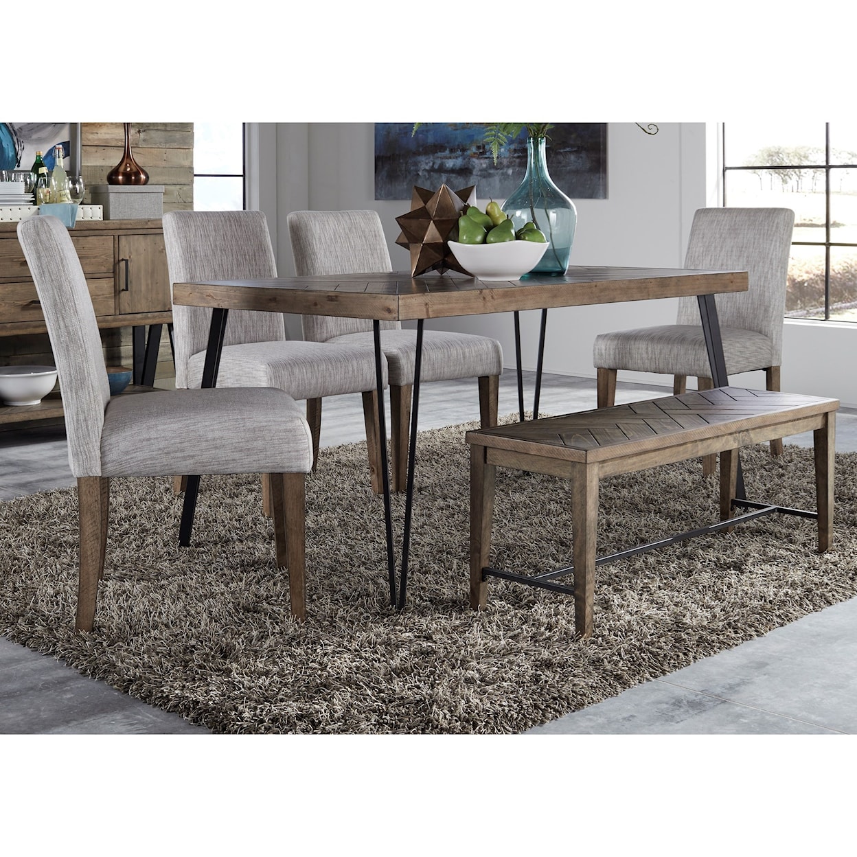 Liberty Furniture Horizons Rectangular Leg Dining Table