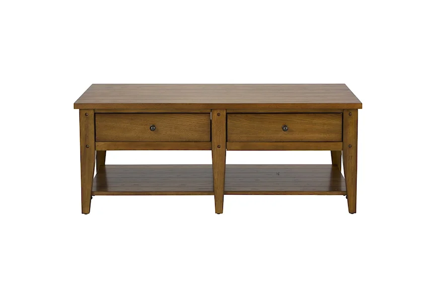 Lake House Cocktail Table by Liberty Furniture at Belpre Furniture